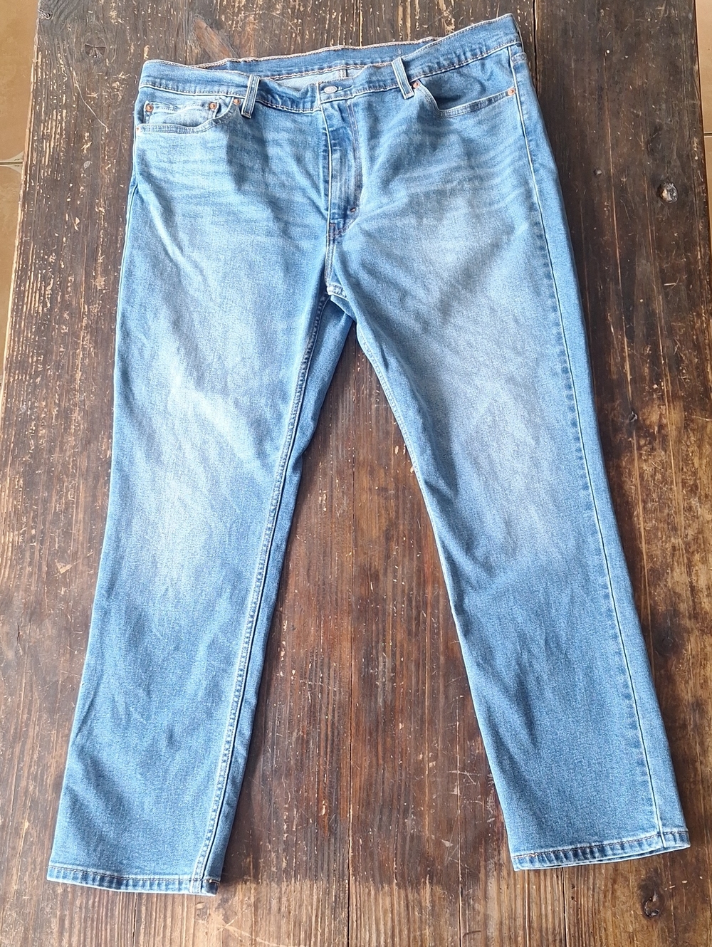 Classic Levi's 511 Men's Light Blue Straight Jeans 40x30
